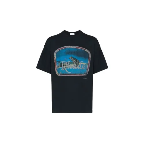 RHUDE T-Shirts Men Black