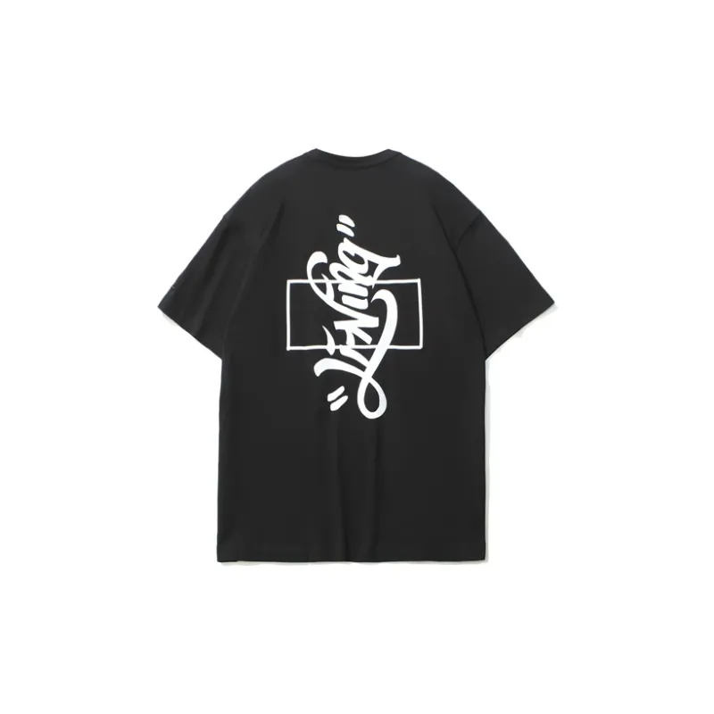 LiNing x Disney T Shirt Men's Black-1