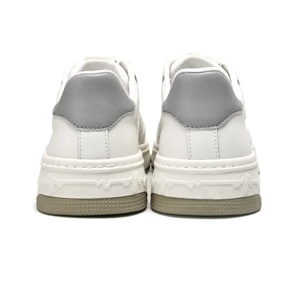 LEAVELAND Stylish Skateboarding Shoes Men's White-2