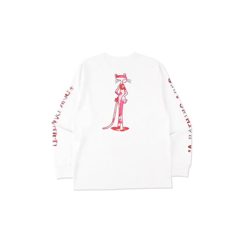 Bape X Pink Panther Long Sleeve Tee-3