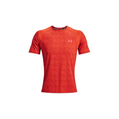 Under Armour Iso-Chill T-Shirts Men Deep Orange