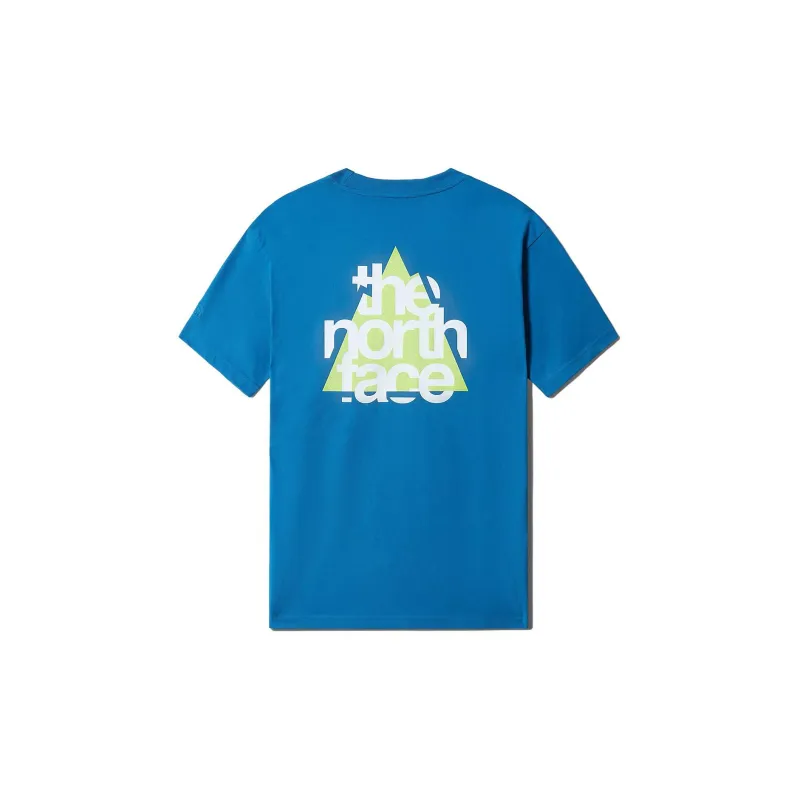 THE NORTH FACE Drop Shoulder Sleeve T Shirt Men's Blue-1