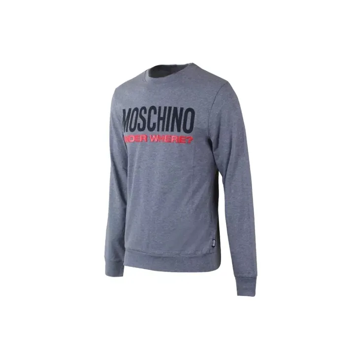 MOSCHINO T Shirts Men Gray-2