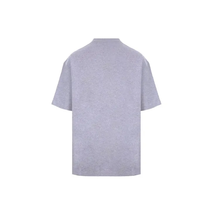 Balenciaga Bb Text Logo Print Oversized T shirt-1
