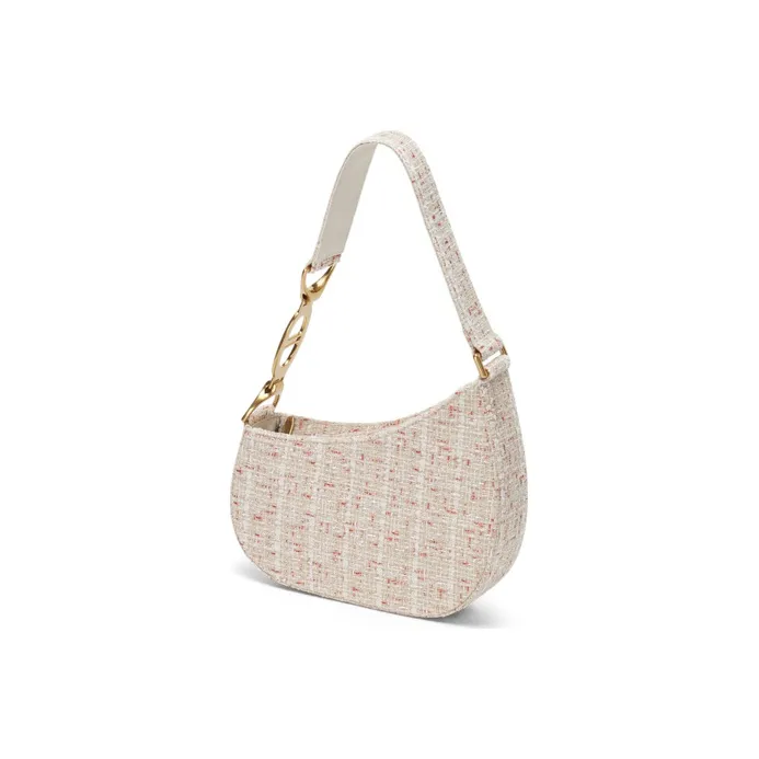 CHARLES&KEITH Fabric Underarm Shoulder Bag Women's Multicolor-10