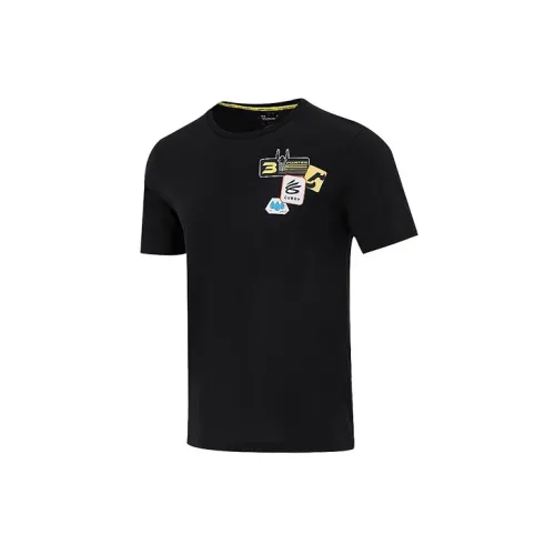 Under Armour Curry T-Shirts Men Black