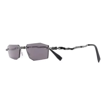 KUBORAUM Tinted Rectangle-frame Sunglasses