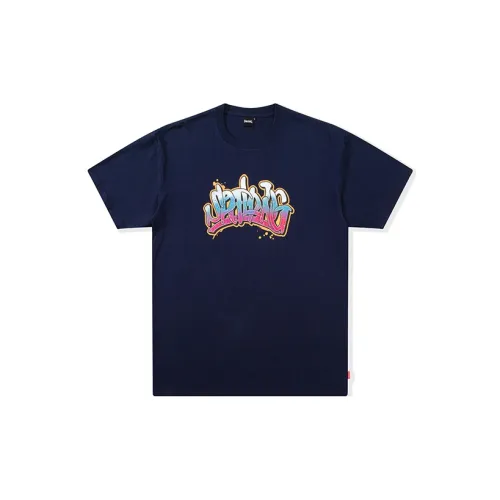 SPALDING T-Shirts Unisex Dark Blue