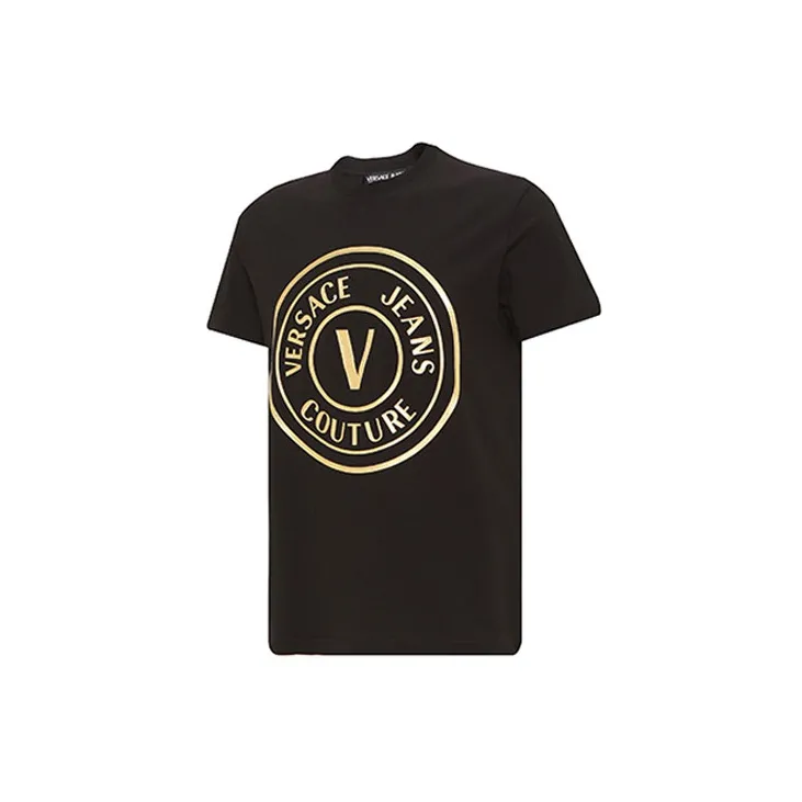 VERSACE JEANS COUTURE SS22 T Shirt Men's Black-1