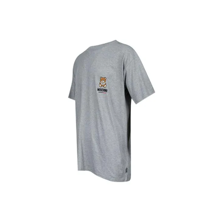 MOSCHINO T Shirts Men Gray-2