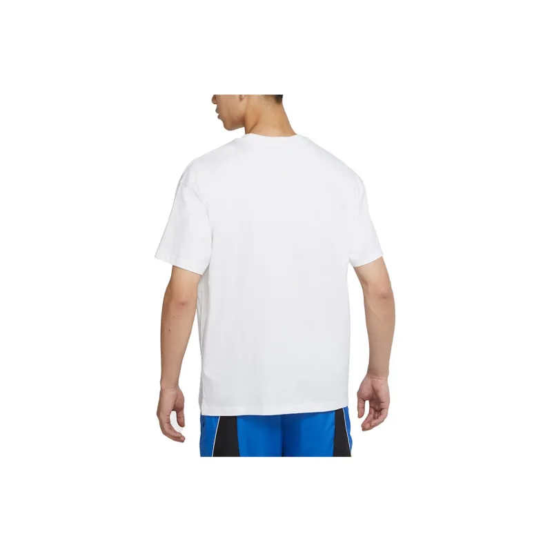 Nike T Shirts Men White-1