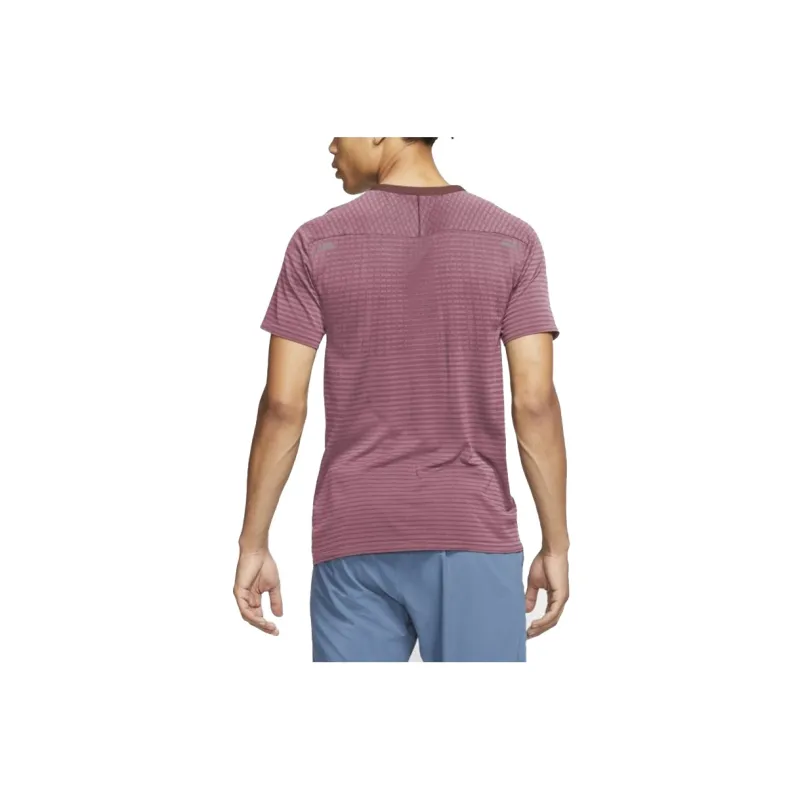 Nike T Shirts Men Rose Red-1