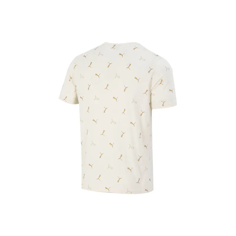 PUMA T Shirts Men Ecru-1