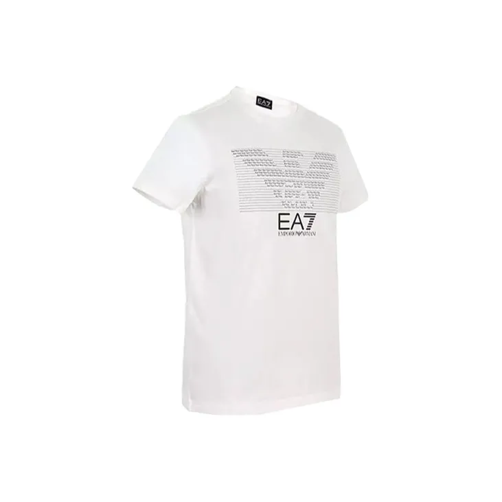EMPORIO ARMANI EA7 T Shirts Men White-2