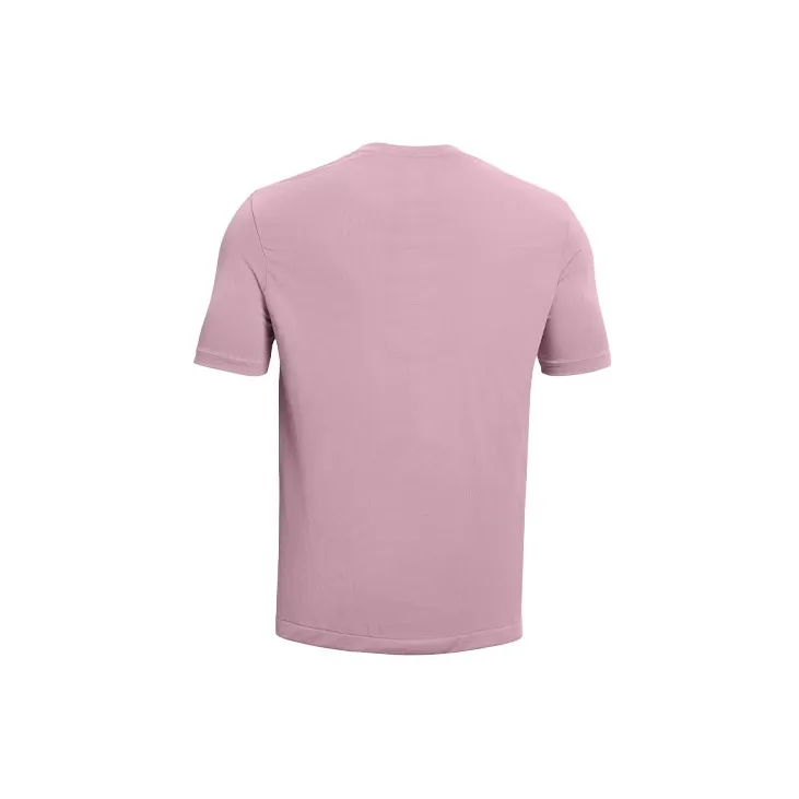 Under Armour RUSH T Shirt Men's Hibiscus Pink-1