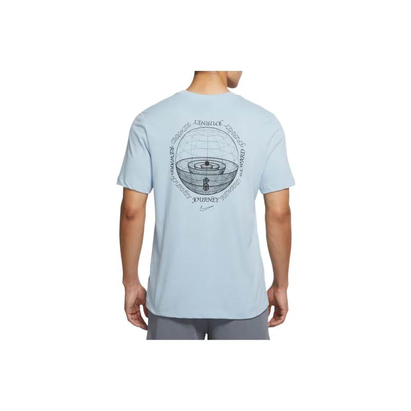 Nike T Shirts Men Light Blue-1