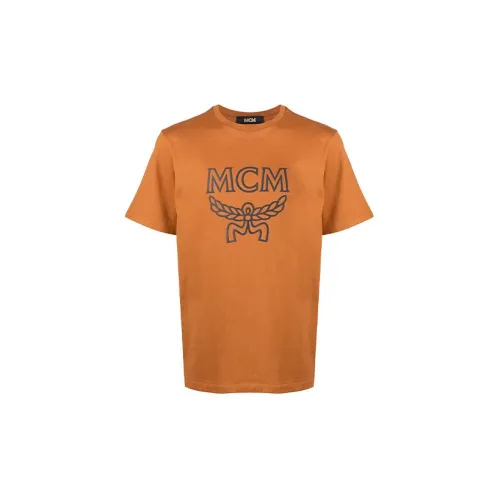 MCM T-Shirts Men Brown