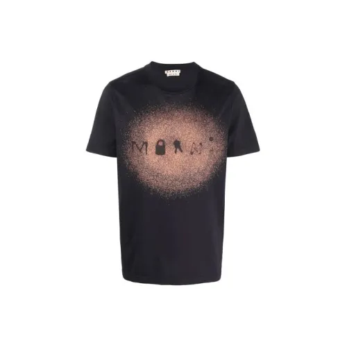 MARNI T-Shirts Men Black