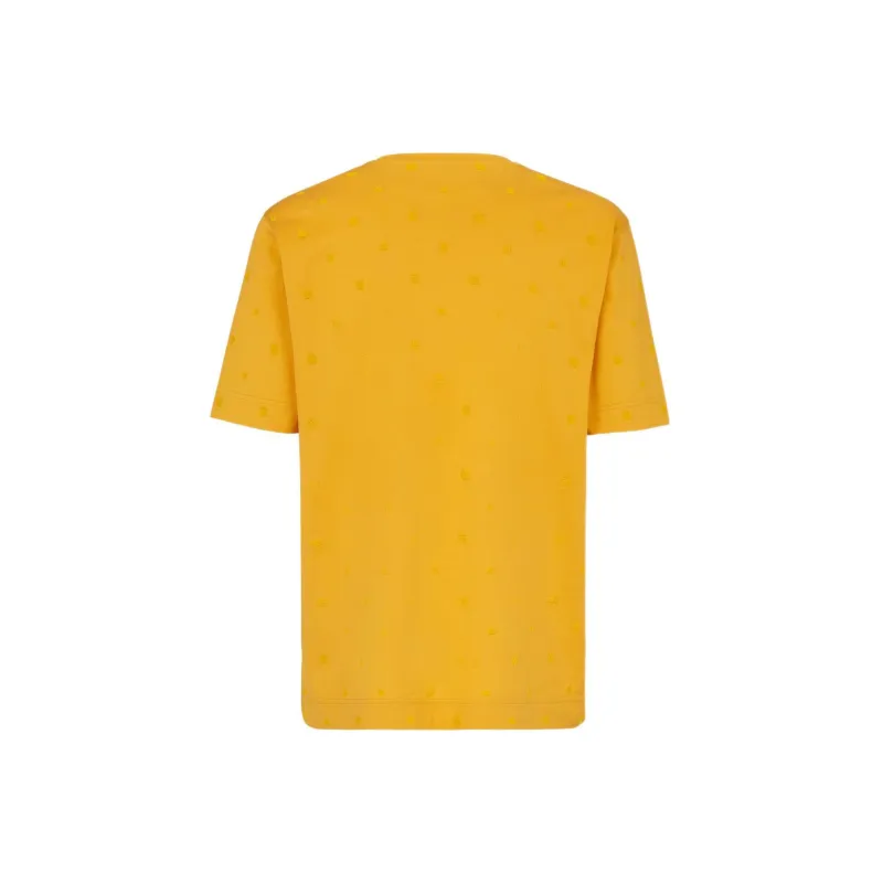 FENDI T-Shirts Men Yellow-1