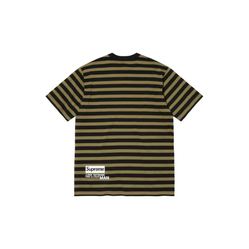 Supreme Junya Watanabe Cdg Man Stripe S/S Top-1