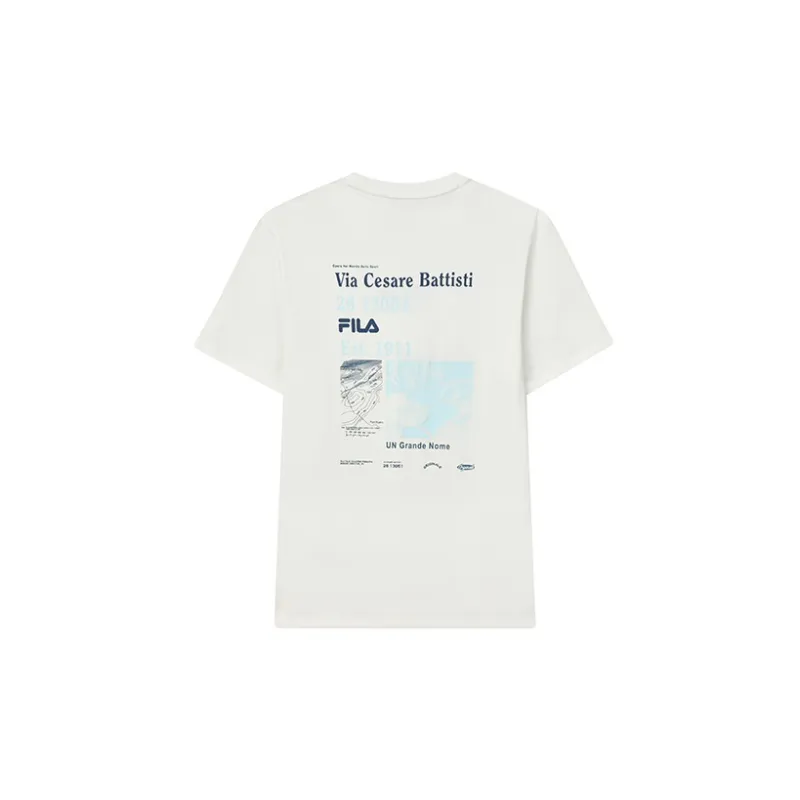 FILA T Shirts Men Rinse Snow-1