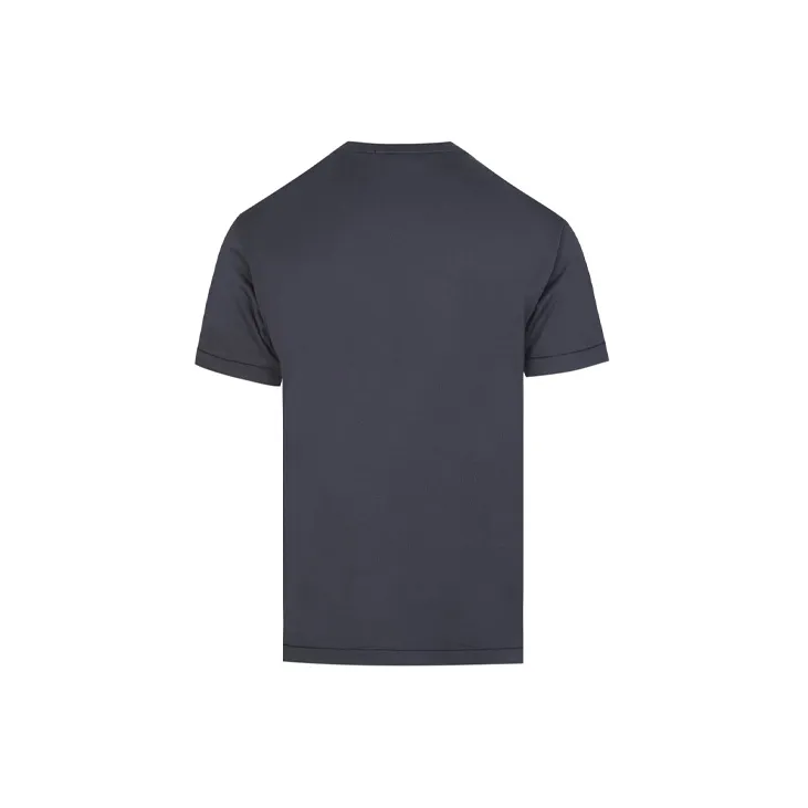 STONE ISLAND T Shirts Unisex Navy Blue-1
