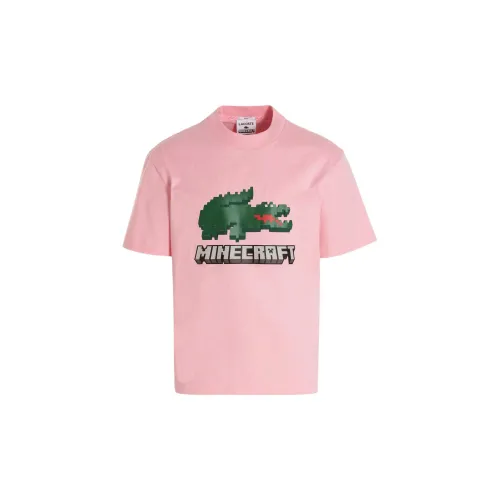 LACOSTE T-Shirts Men Pink