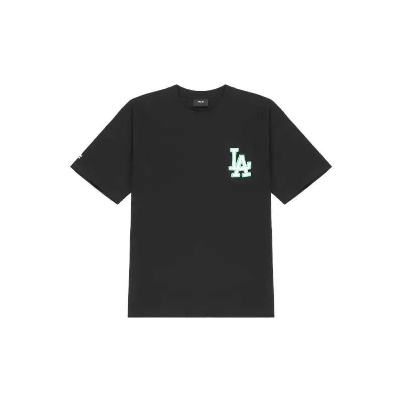 MLB SS22 Set in Sleeve T Shirt Unisex Black-1