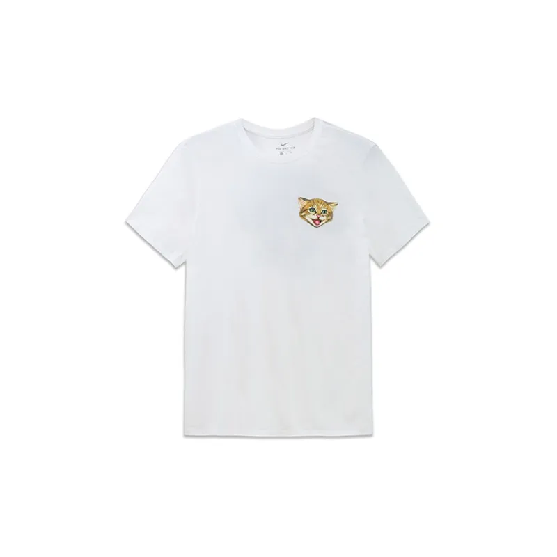 Nike T Shirts Men White-1