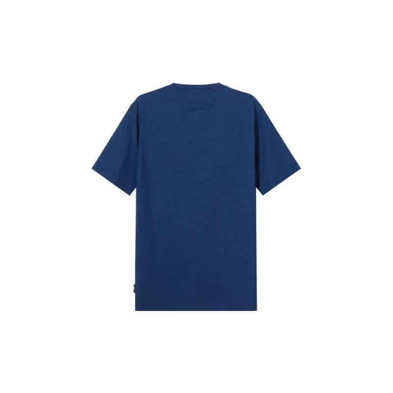 Zzegna T Shirts Men Dark Blue-1