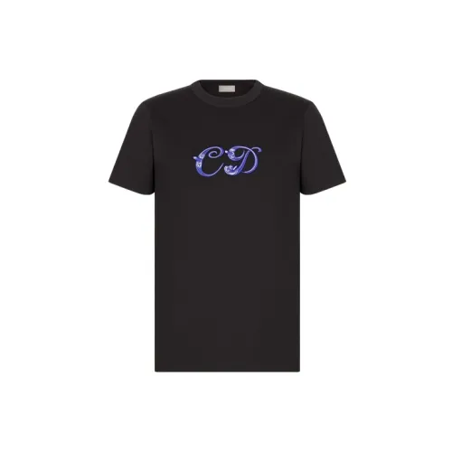 DIOR Quarterly New Products T-Shirts Men Black