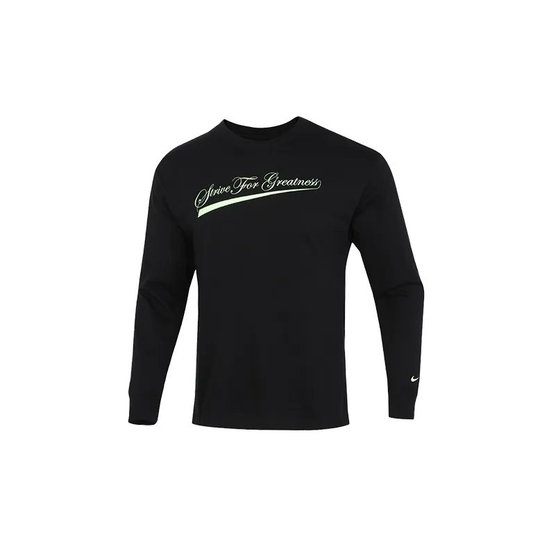 Nike T Shirts Men Black-1