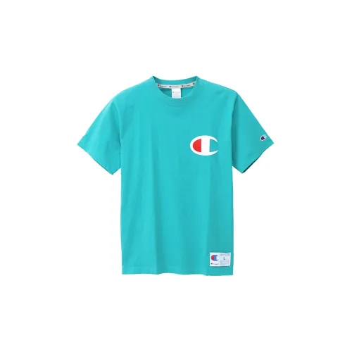 Champion T-Shirts Unisex Lake Blue