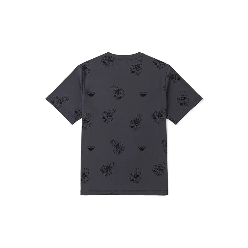 Banksy X Kappa Banksy T-Shirts Unisex Reinforced Steel Gray-1107-1
