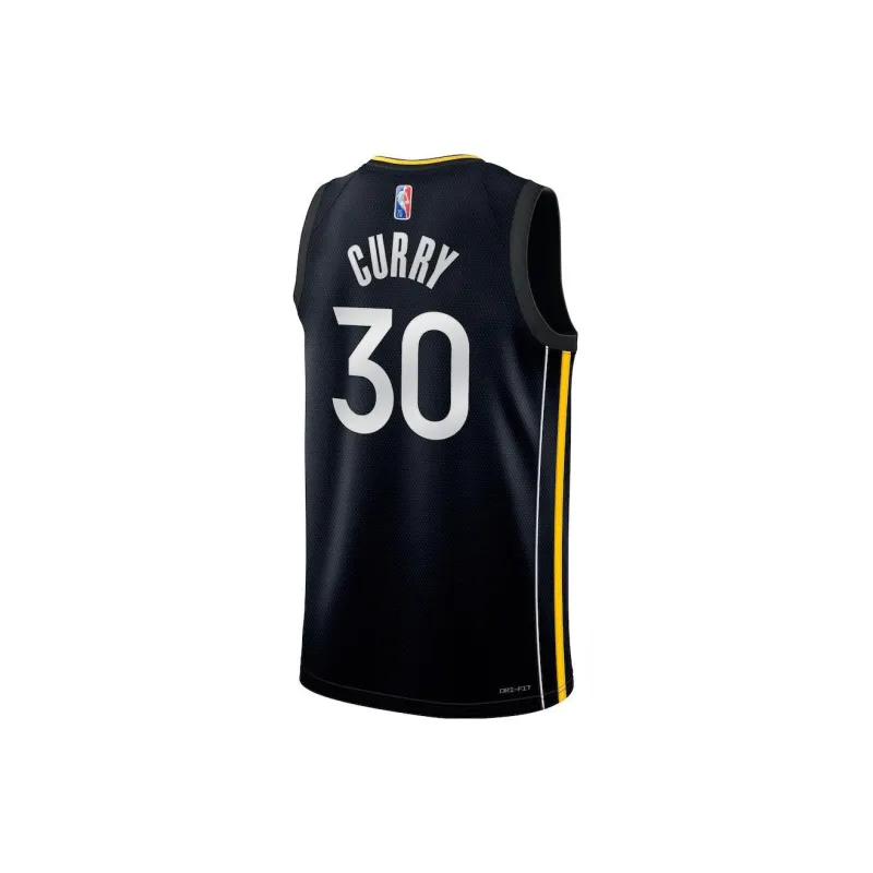 Nike Nba Golden State Warriors Icon Edition Stephen Curry Swingman Jersey-1