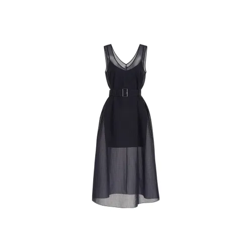 ARMANI EXCHANGE Sleeveless Dresses Women's Black