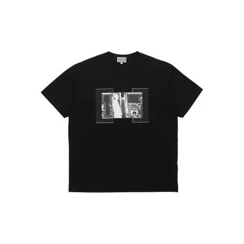 Cav Empt SS21 Cotton Printing Round-Neck T-Shirt Black Unisex
