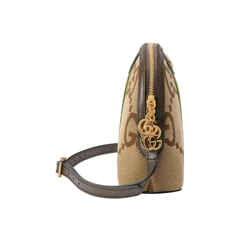 GUCCI Canvas Bag, Shoulder Bag, Crossbody Bag Trumpets Women's Ebony-3