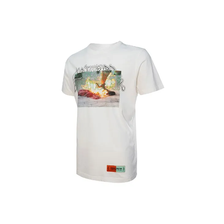 HERON PRESTON T Shirts Men White-2