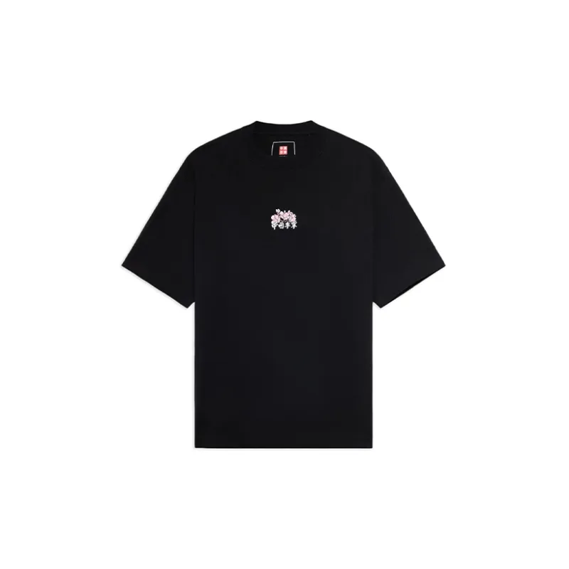 LiNing China Li Ning T Shirts Unisex Black-1