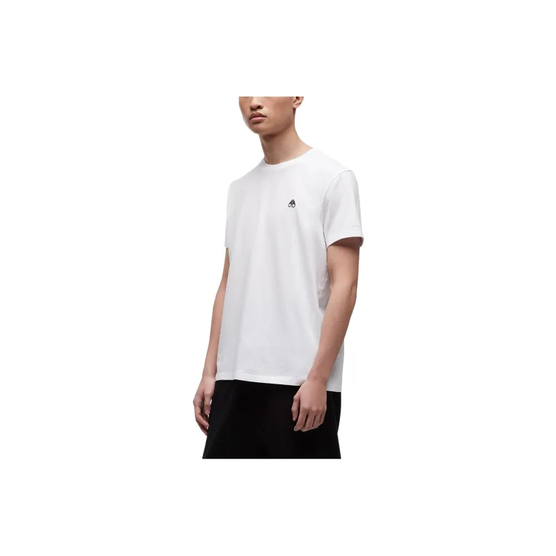 Moose Knuckles Logo print T shirt-2