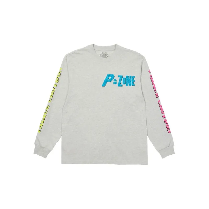 PALACE T Shirts Unisex Gray-1