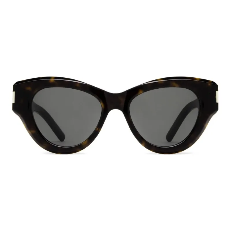 SAINT LAURENT Eyewear Tortoise shell Cat eye Sunglasses-1