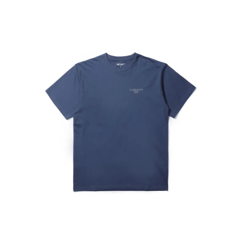 Carhartt WIP T Shirts Men Navy Blue-1