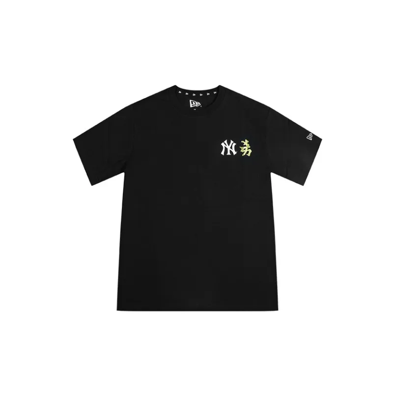 New Era T Shirts Unisex Black-1