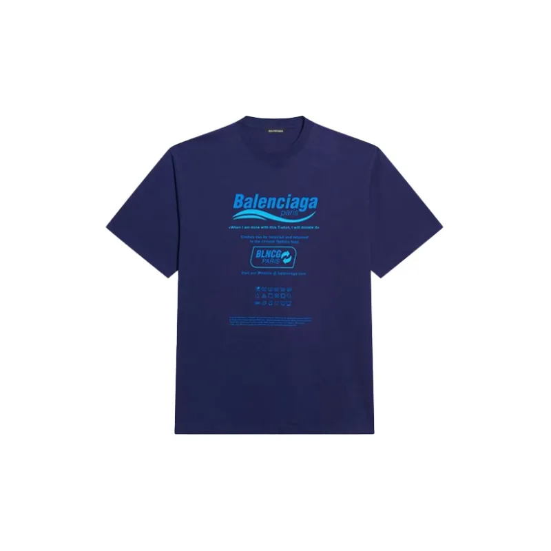 Balenciaga Dry Cleaning Boxy T-Shirt - Cheap Rcj Jordan Outlet