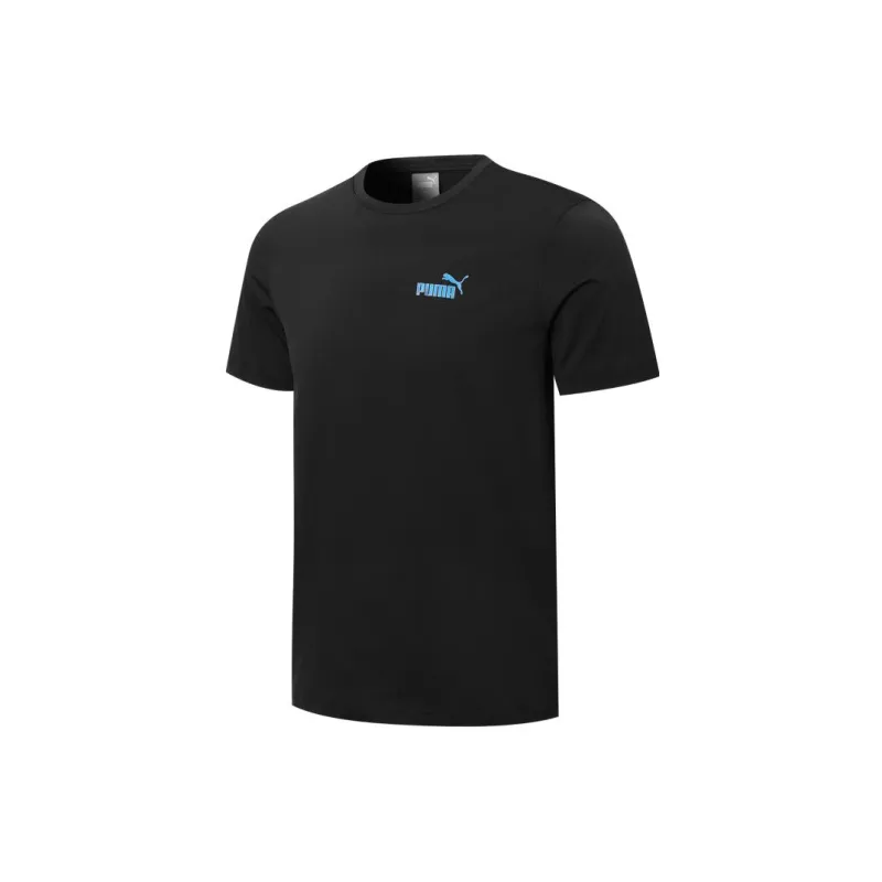 PUMA T Shirts Unisex Black-1