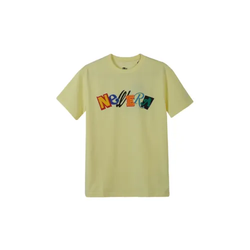 New Era T-Shirts Unisex Yellow Green