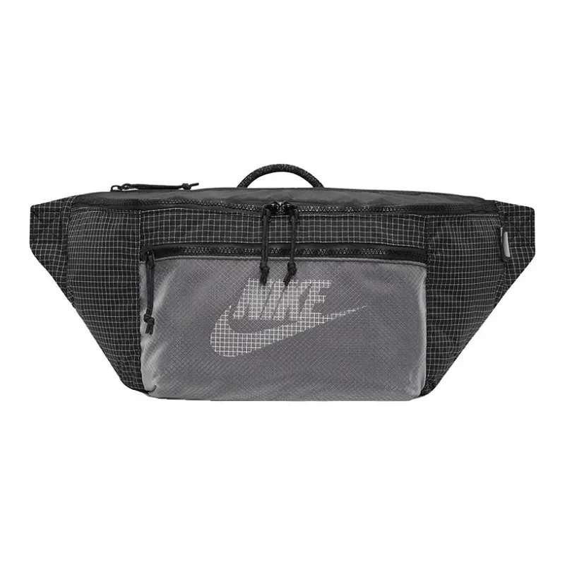 Nike Nylon Shoulder Bag, Fanny Pack Unisex Black-0