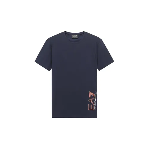 EMPORIO ARMANI T-Shirts Men Navy